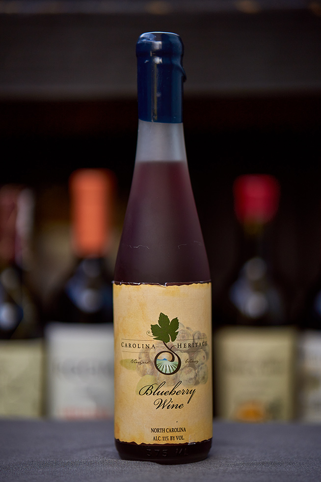 Carolina-Heritage Winery Blueberry Wine