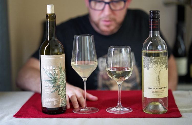 Inspecting Sauvignon Blanc Wines Cannabis Infused