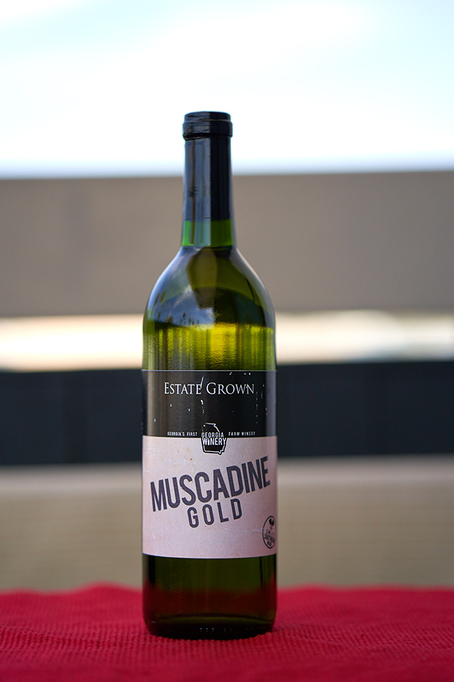 Georgia Winery Muscadine Gold