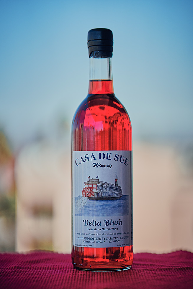 Casa de Sue Delta Blush Muscadine Wine