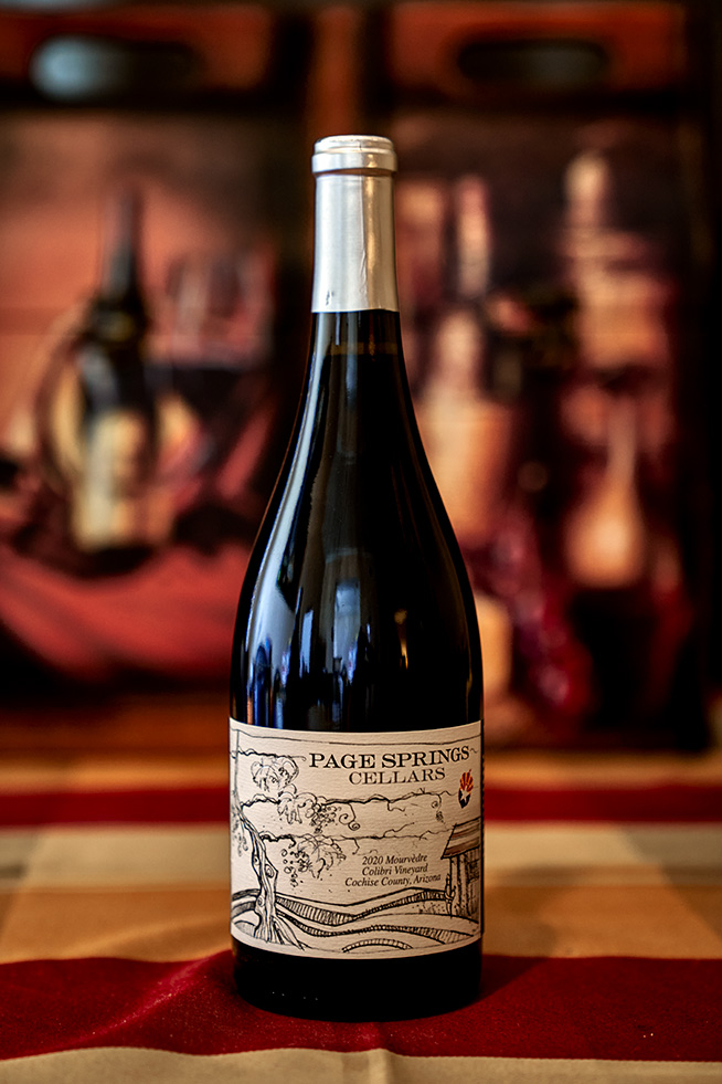 Page Sprint Cellars Mourvedre