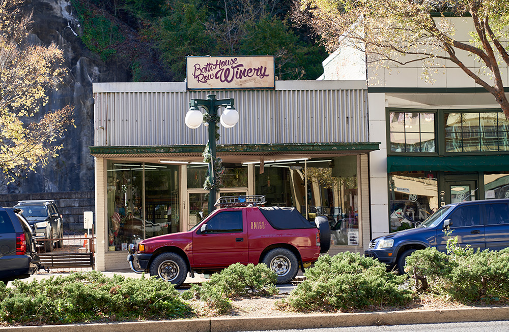 Bath House Row Winery in Hot Springs